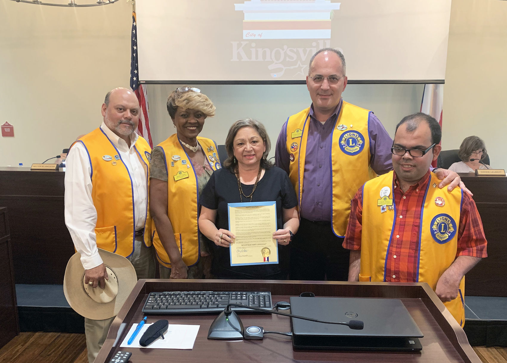 City of Kingsville honors Lions